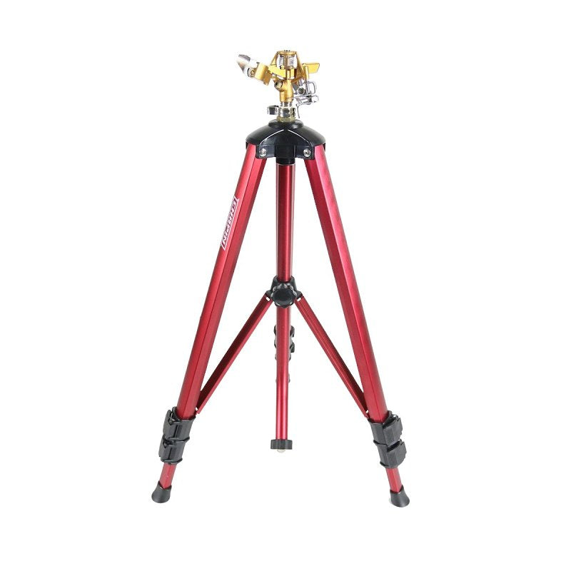CHAPIN MFG Chapin 4996 Tripod Lawn Sprinkler with Impact Sprinkler Head, 20 to 35 ft, Brass/Metal/Nitrile