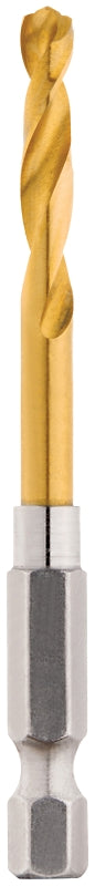 MILWAUKEE Milwaukee SHOCKWAVE 48-89-4609 Impact Drill Bit, 3/16 in Dia, 3 in OAL, Twist Flute, 1/4 in Dia Shank, Hex Shank TOOLS MILWAUKEE