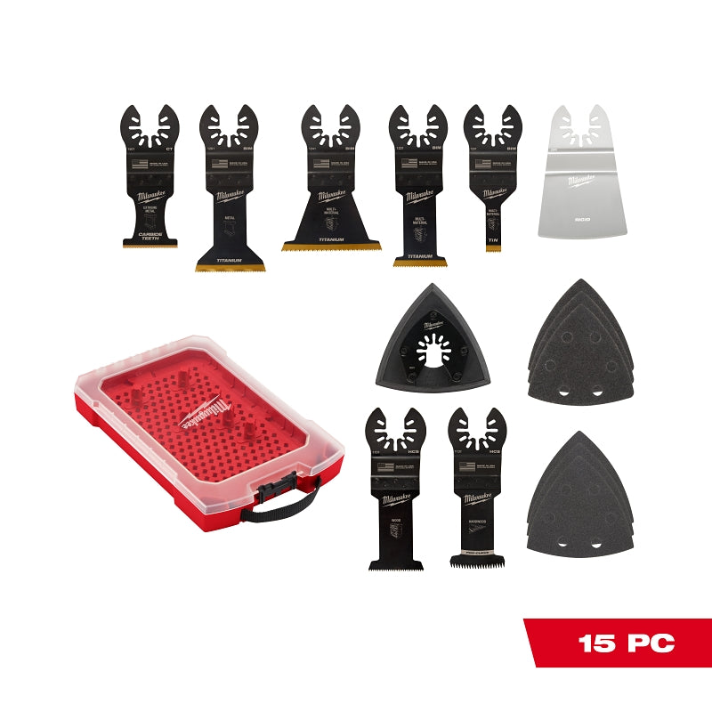 MILWAUKEE Milwaukee OPEN-LOK 49-10-9114 Oscillating Multi-Tool Blade Kit TOOLS MILWAUKEE
