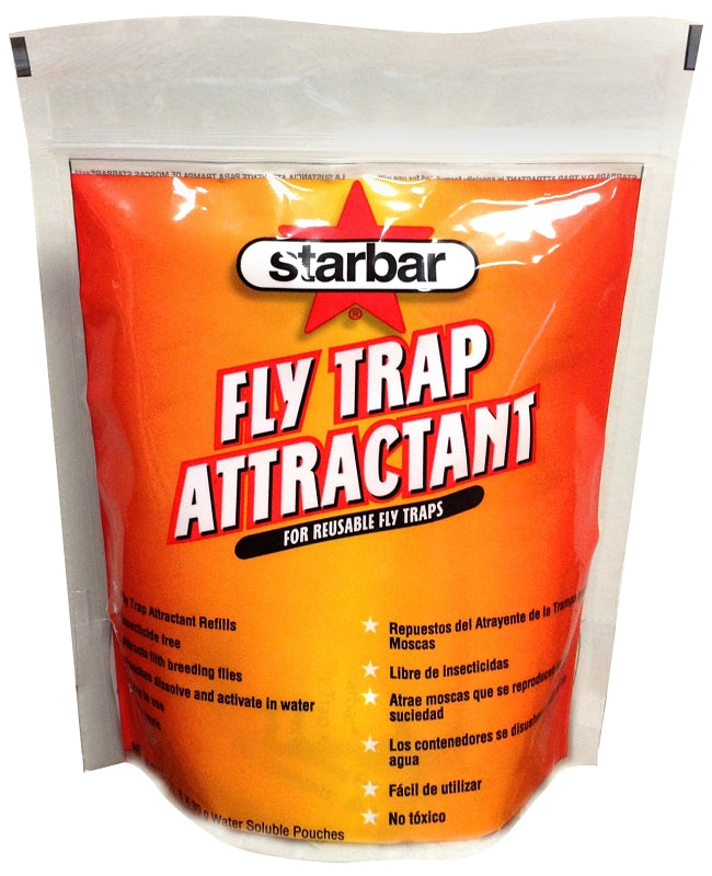 STARBAR Starbar 100523455 Fly Trap Attractant Refill, Granular Solid, Fish-Like Resealable Bag HARDWARE & FARM SUPPLIES STARBAR