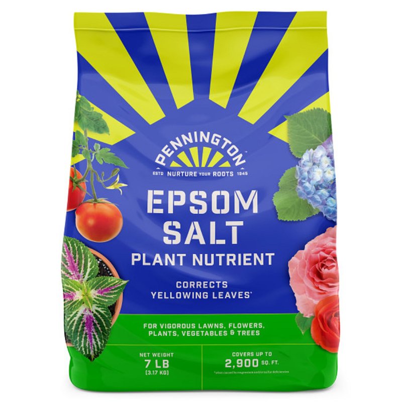 PENNINGTON Pennington 397606 Epsom Salt Plant Nutrient, 7 lb Bag, Solid