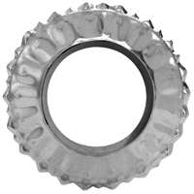 SELKIRK Selkirk 106810 Storm Collar, 6 in Vent Hole, Steel, Galvanized PLUMBING, HEATING & VENTILATION SELKIRK