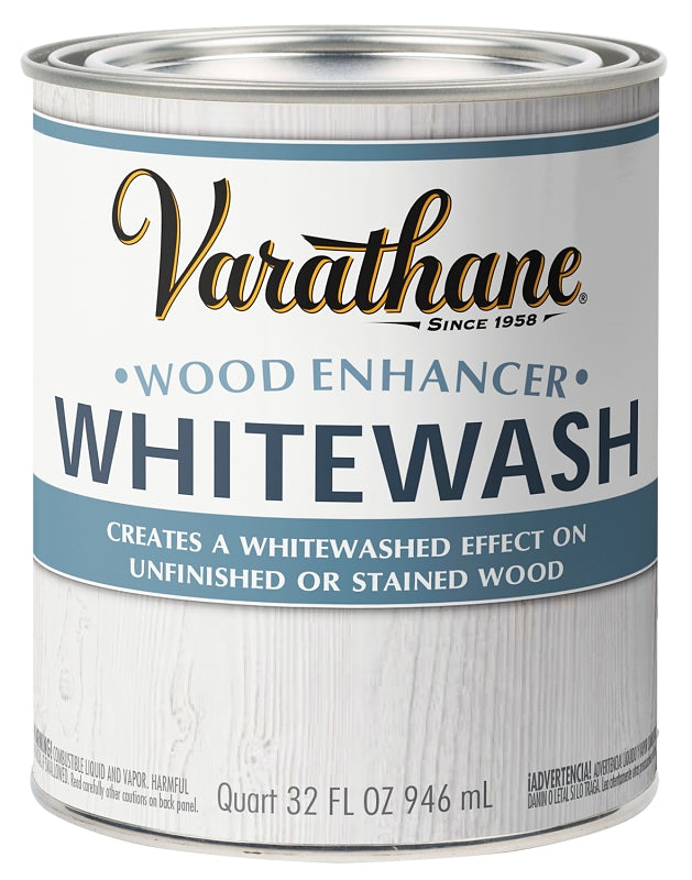 VARATHANE Varathane 358553 Enhancer, Whitewash, Liquid, 1 qt PAINT VARATHANE