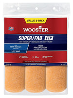 WOOSTER BRUSH Wooster RR927-9 Roller Cover, 1/2 in Thick Nap, 9 in L, Knit Fabric Cover, Lager PAINT WOOSTER BRUSH