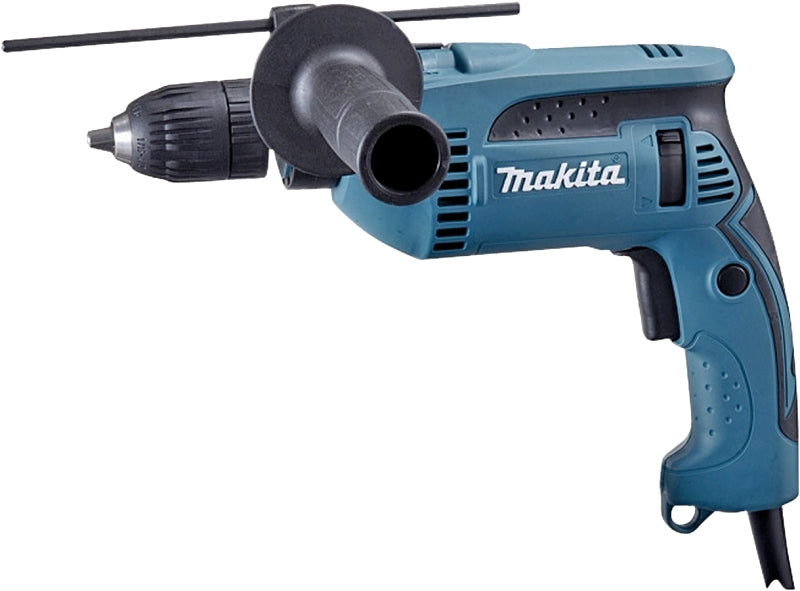 MAKITA Makita HP1641K Hammer Drill, 6 A, Keyless Chuck, 1/2 in Chuck, 0 to 44,800 bpm, 0 to 2800 rpm Speed TOOLS MAKITA