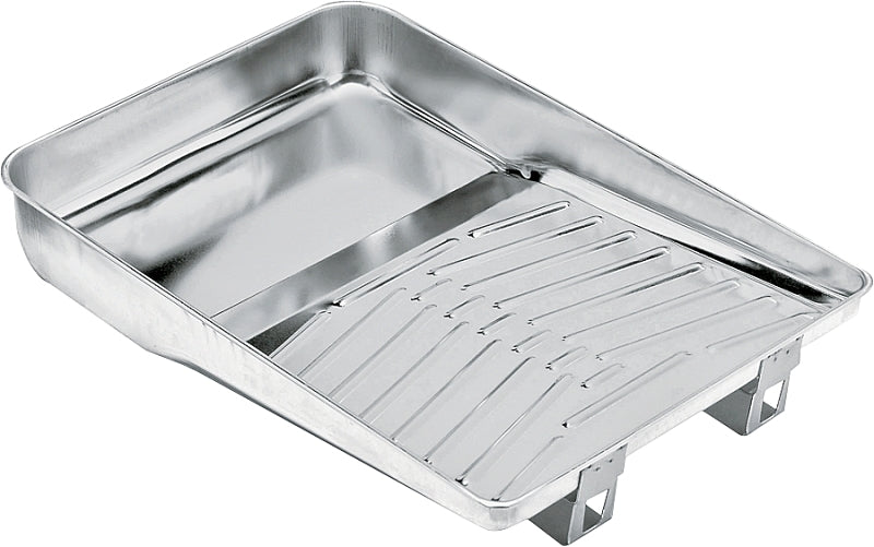 WOOSTER BRUSH Wooster R402-11 Paint Tray, 16-1/2 in L, 11 in W, 1 qt, Steel, Clear