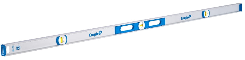 EMPIRE Empire 500 Series 500.72 I-Beam Level, 72 in L, 3-Vial, Aluminum, Blue