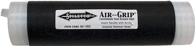 STILETTO Stiletto AG-102 Handle Grip Wrap Tube, Rubber, Black TOOLS STILETTO