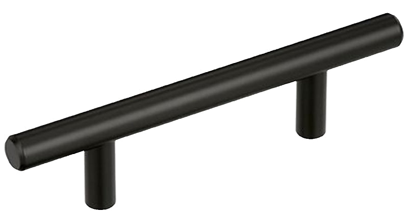 AMEROCK Amerock Bar Pulls Series BP40515BBR Cabinet Pull, 5-3/8 in L Handle, 1/2 in H Handle, 1-3/8 in Projection, 1/PK