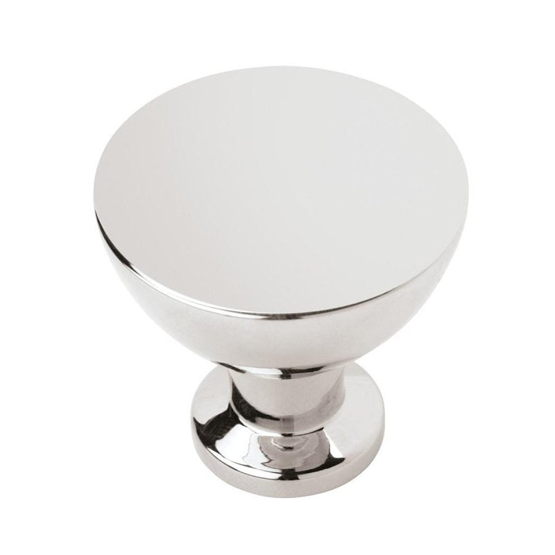 AMEROCK Amerock Grail Series BP3733026 Cabinet Knob, 1-5/16 in Projection, Zinc, Polished Chrome HARDWARE & FARM SUPPLIES AMEROCK
