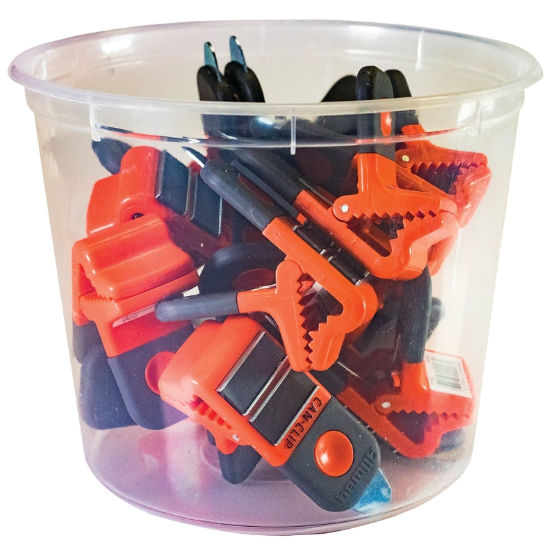 ALLWAY TOOLS ALLWAY CCL15 2-in-1 Can Clip Bucket, Plastic, Clear PAINT ALLWAY TOOLS