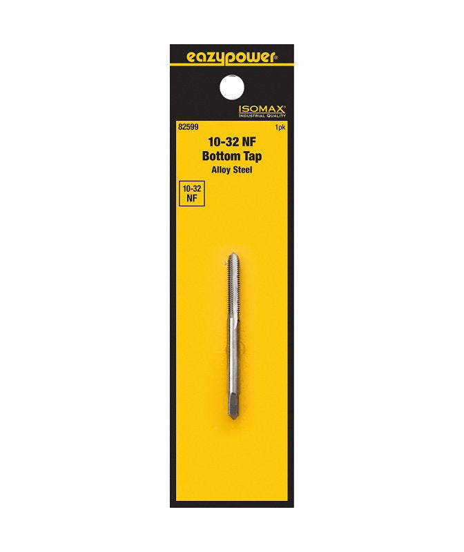 EAZYPOWER Isomax 82599 Straight Flute Tap, #10-32 Thread, UNF Thread, Bottom Chamfer