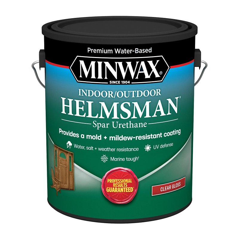 MINWAX Minwax Helmsman 613-7103 Spar Urethane, Gloss, Liquid, 1 gal