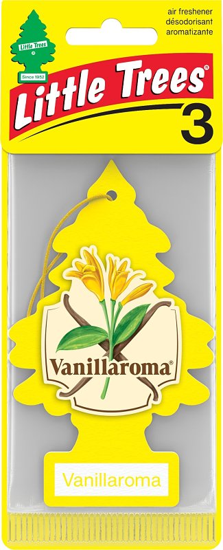 CAR FRESHNER AIR FRSHNR W/STRNG VANILLAROMA