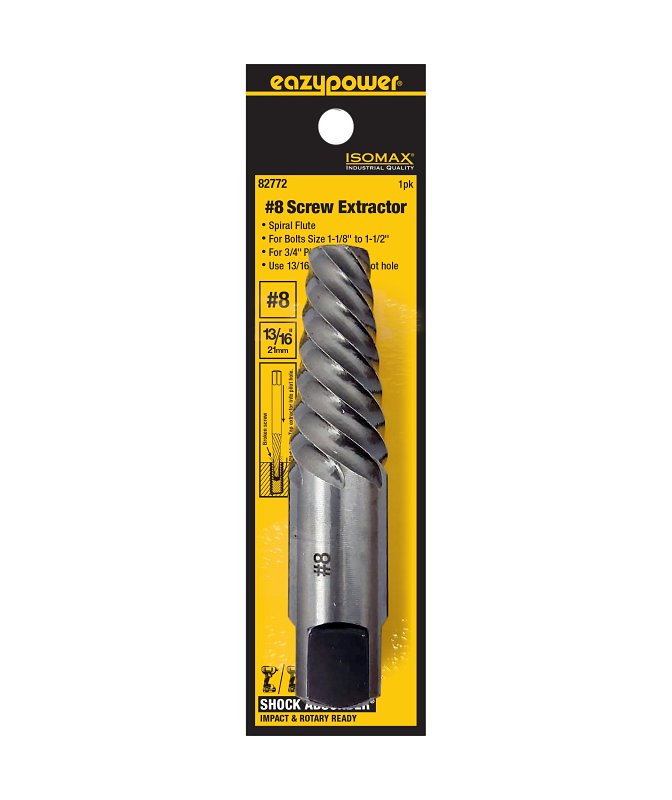 EAZYPOWER 82772 1PK 8 SCREW EXTRACTOR
