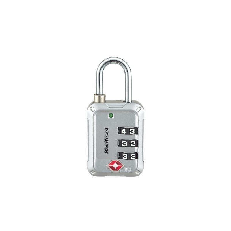 KWIKSET PADLOCK TSA COMB 1-3/16IN PADLOCK SLV