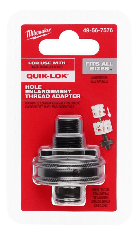 MILWAUKEE HOLE ENLARGEMENT THRD ADAPTER