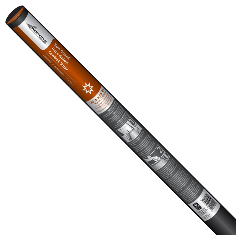 ADFORS Adfors FCS9578/FCS8968-M Solar Screen, 7 ft L, 36 in W, Fiberglass, Charcoal, 0.011 Dia Wire