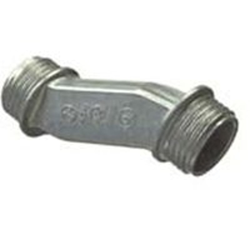 HALEX Halex 90401 Rigid Offset Nipple, 1/2 in, Zinc, 1/BAG ELECTRICAL HALEX