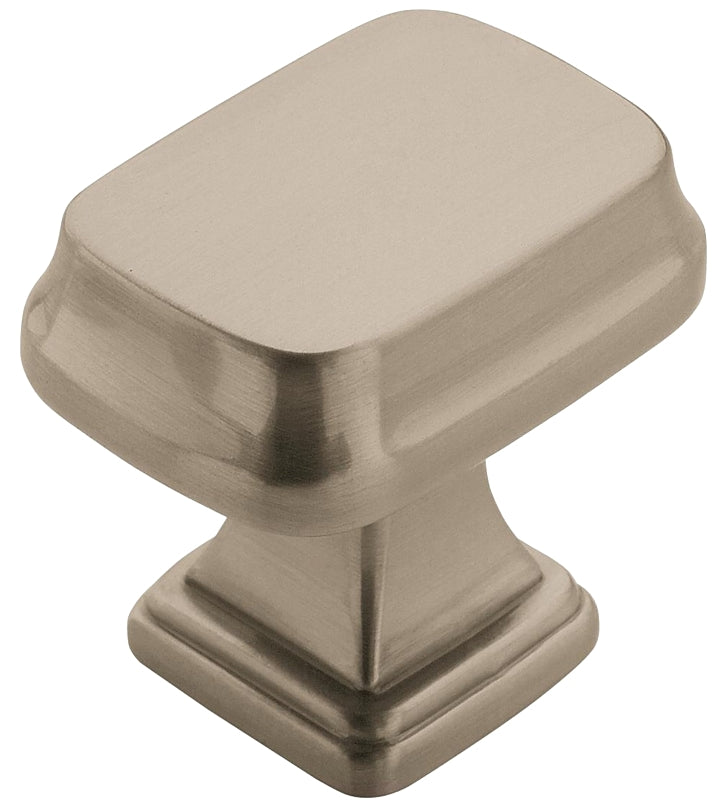 AMEROCK Amerock Revitalize Series BP55340G10 Cabinet Knob, 1-3/16 in Projection, Zinc, Satin Nickel HARDWARE & FARM SUPPLIES AMEROCK