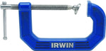 IRWIN Irwin 225102ZR C-Clamp, 900 lb Clamping, 2 in Max Opening Size, 1-5/16 in D Throat TOOLS IRWIN