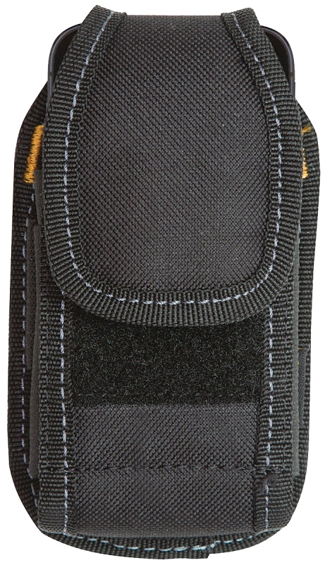HULTAFORS CLC 5127 Cell Phone Holder, 5-1/4 in L, For: 2-1/4 in Belt, 1-Pocket, Polyester, Black ELECTRICAL HULTAFORS