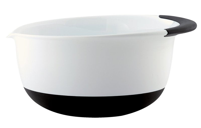 OXO INTERNATIONAL Good Grips 1059701 Mixing Bowl, 5 qt Capacity, 11-1/2 in Dia, 5-1/2 in L, Plastic HOUSEWARES OXO INTERNATIONAL