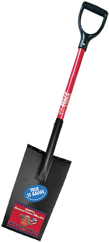 BULLY TOOLS BULLY Tools 82500 Edging and Planting Spade, 7-1/2 in W Blade, Steel Blade, Fiberglass Handle, D-Shaped Handle