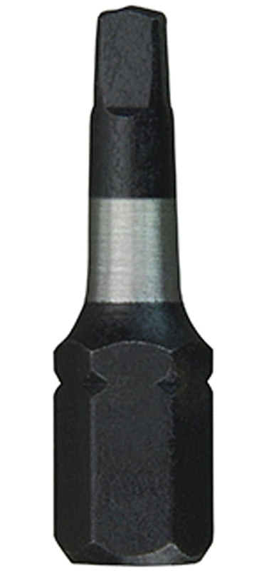 MILWAUKEE Milwaukee 48-32-4417 Insert Bit, #8, 3/16 in Drive, Slotted Drive, 1/4 in Shank, Hex Shank, 1 in L, Steel TOOLS MILWAUKEE