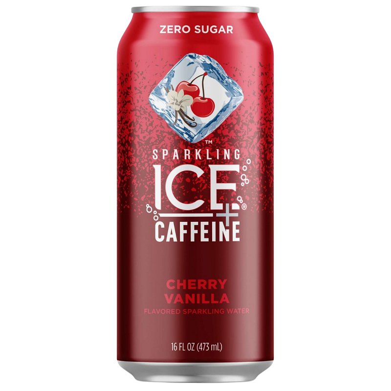 SPARKLING ICE Sparkling Ice 716288 Energy Drink, Liquid, Caffeine, Cherry Vanilla, 16 fl-oz Can HOUSEWARES SPARKLING ICE
