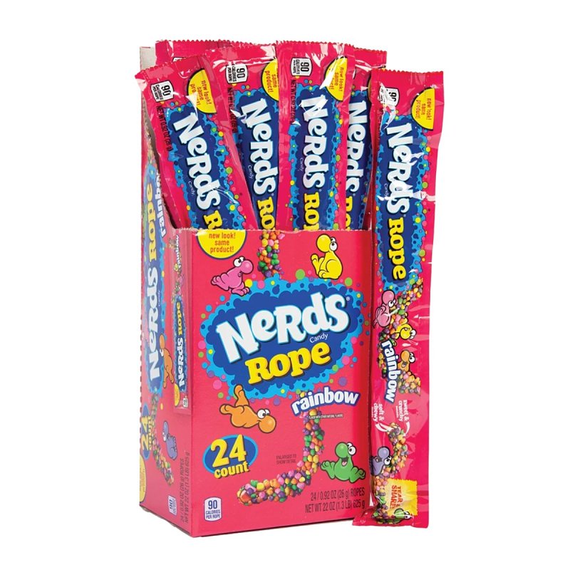 NERDS� NeRdS 7810344 Rainbow Rope, 0.92 oz