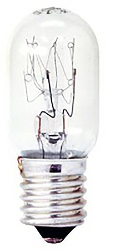 GE GE 10692 Light Bulb, 25 W, T7 Lamp, E17 Intermediate Lamp Base, 195 Lumens, 1000 hr Average Life ELECTRICAL GE
