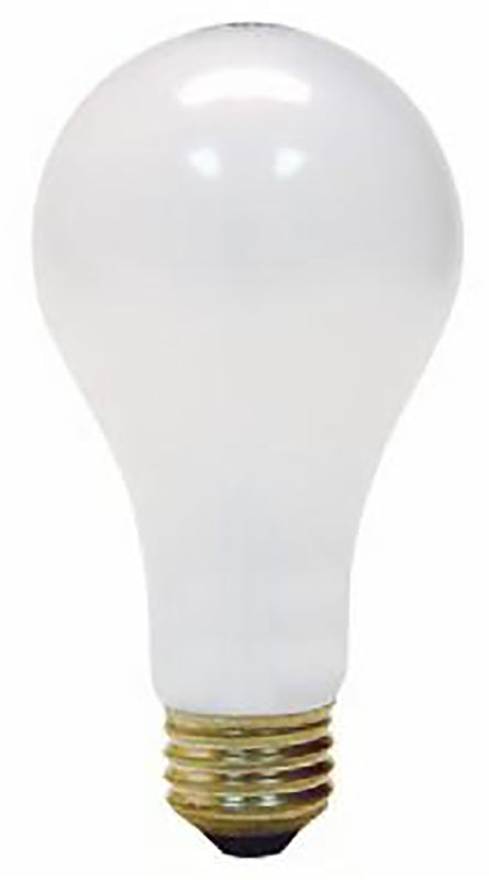 GE GE 11585 Light Bulb, 200 W, A21 Lamp, E26 Medium Lamp Base, 345 Lumens, 2800 K Color Temp, Soft White Light ELECTRICAL GE