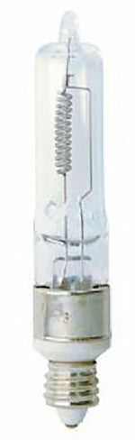 GE GE 12715 Halogen Bulb, 75 W, E11 Candelabra Lamp Base, T3 Lamp, White Light, 1050 Lumens, 2850 K Color Temp