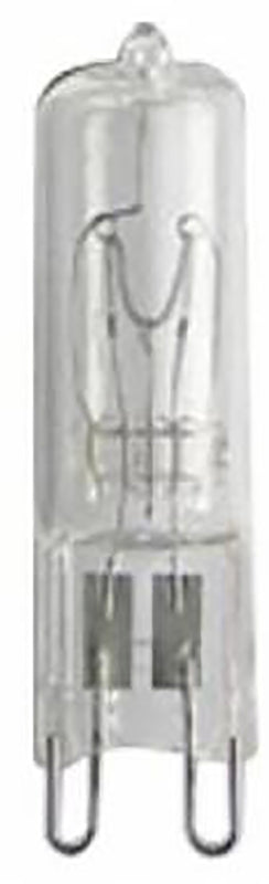 GE GE Edison Series 16754 Halogen Bulb, 25 W, G9 Lamp Base, T4 Lamp, White Light, 240 Lumens, 2650 K Color Temp ELECTRICAL GE