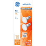 GE GE 18279 Light Bulb, CC-6 Filament, 2.5 in Dia x 3.31 in L Dimensions, 45 W, R20 Lamp, E26 Medium Lamp Base, 310 Lumens ELECTRICAL GE