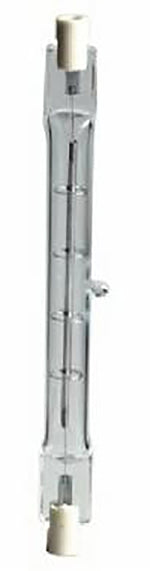 GE GE 19378 Halogen Bulb, 150 W, R7 Recessed Single Contact Lamp Base, T3 Lamp, White Light, 2300 Lumens