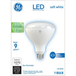 GE GE 24261 LED Bulb, Flood/Spotlight, BR40 Lamp, 85 W Equivalent, E26 Lamp Base, Soft White Light, 2700 K Color Temp ELECTRICAL GE