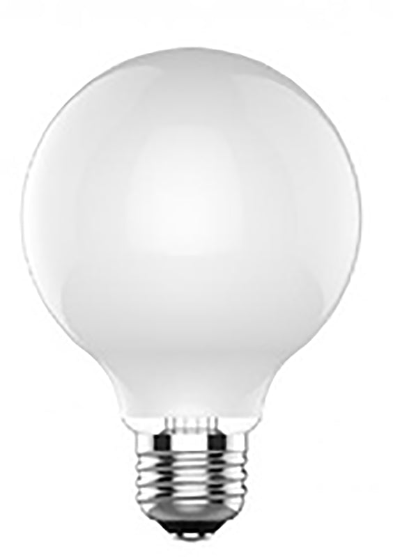 GE GE 25016 LED Bulb, Globe, 500 Lumens, 5.5 W, G25 Lamp, 60 W Equivalent, E26 Lamp Base, Dimmable, Soft White