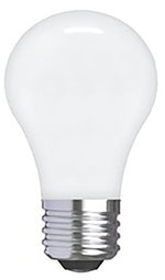 GE GE Industrial Solutions 25277 LED Bulb, General Purpose, 300 Lumens, 4 W, A15 Lamp, 40 W Equivalent, E26 Lamp Base ELECTRICAL GE