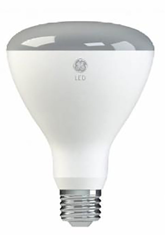 GE GE 40918 LED Bulb, 120 V, 700 Lumens, 10 W, BR30 Lamp, 65 W Equivalent, E26 Lamp Base, Dimmable, Soft White