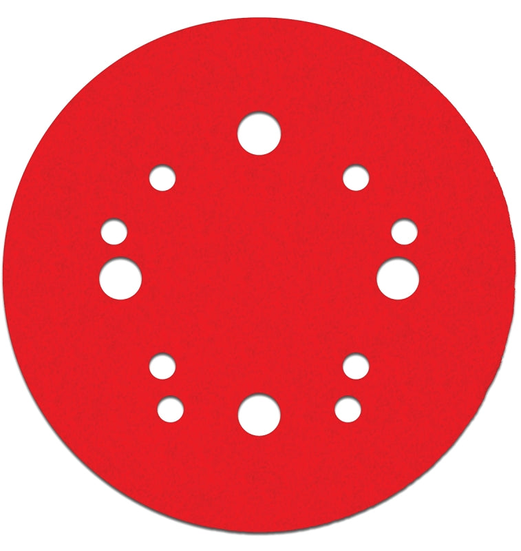 DIABLO Diablo DCD050060H04G Sanding Disc, 5 in Dia, 60 Grit, Ultra Coarse, Ceramic Abrasive, 12-Hole TOOLS DIABLO