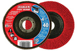 DIABLO Diablo Steel Demon DCX045040N01F Flap Disc, 4-1/2 in Dia, 7/8 in Arbor, 40 Grit, Ultra Coarse TOOLS DIABLO