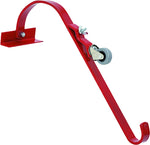 QUALCRAFT INDUSTRIES Qualcraft 2481 Ladder Hook, Weather-Resistant, Steel, Powder-Coated