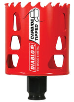 DIABLO Diablo DHS2375CT GP Hole Saw, 2-3/8 in Dia, 2-3/8 in D Cutting, 3/8 in Arbor, Carbide Cutting Edge TOOLS DIABLO