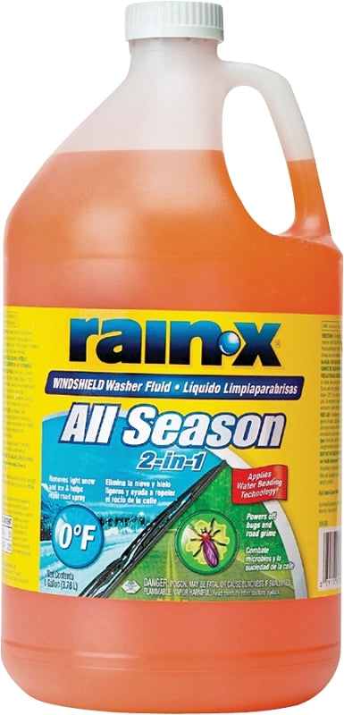 RAIN-X Rain-X 113625 Windshield Washer Fluid, Orange, 3.78 L AUTOMOTIVE RAIN-X