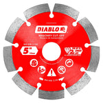 DIABLO Diablo DMADS0500 Series Saw Blade, Cut-Off Disc Blade, 5 in Dia, Segmented Rim, 1/PK TOOLS DIABLO