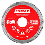 DIABLO Diablo DMADC0500 Saw Blade, 5 in Dia, Continuous Rim TOOLS DIABLO