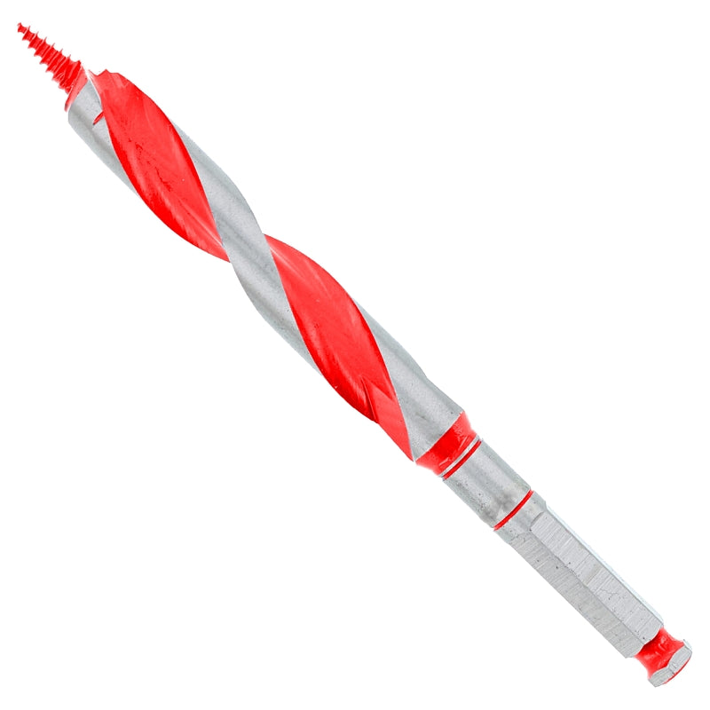 DIABLO Diablo DAG1090 2-Step Auger Drill Bit, 3/4 in Dia, 7-1/2 in OAL, Deep Flute, 10 mm Dia Shank, Hex Shank TOOLS DIABLO