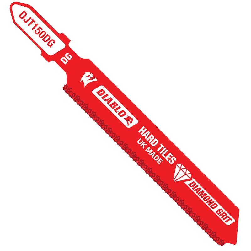 DIABLO Diablo DJT150DG Jig Saw Blade, 3-1/4 in L, Diamond Cutting Edge